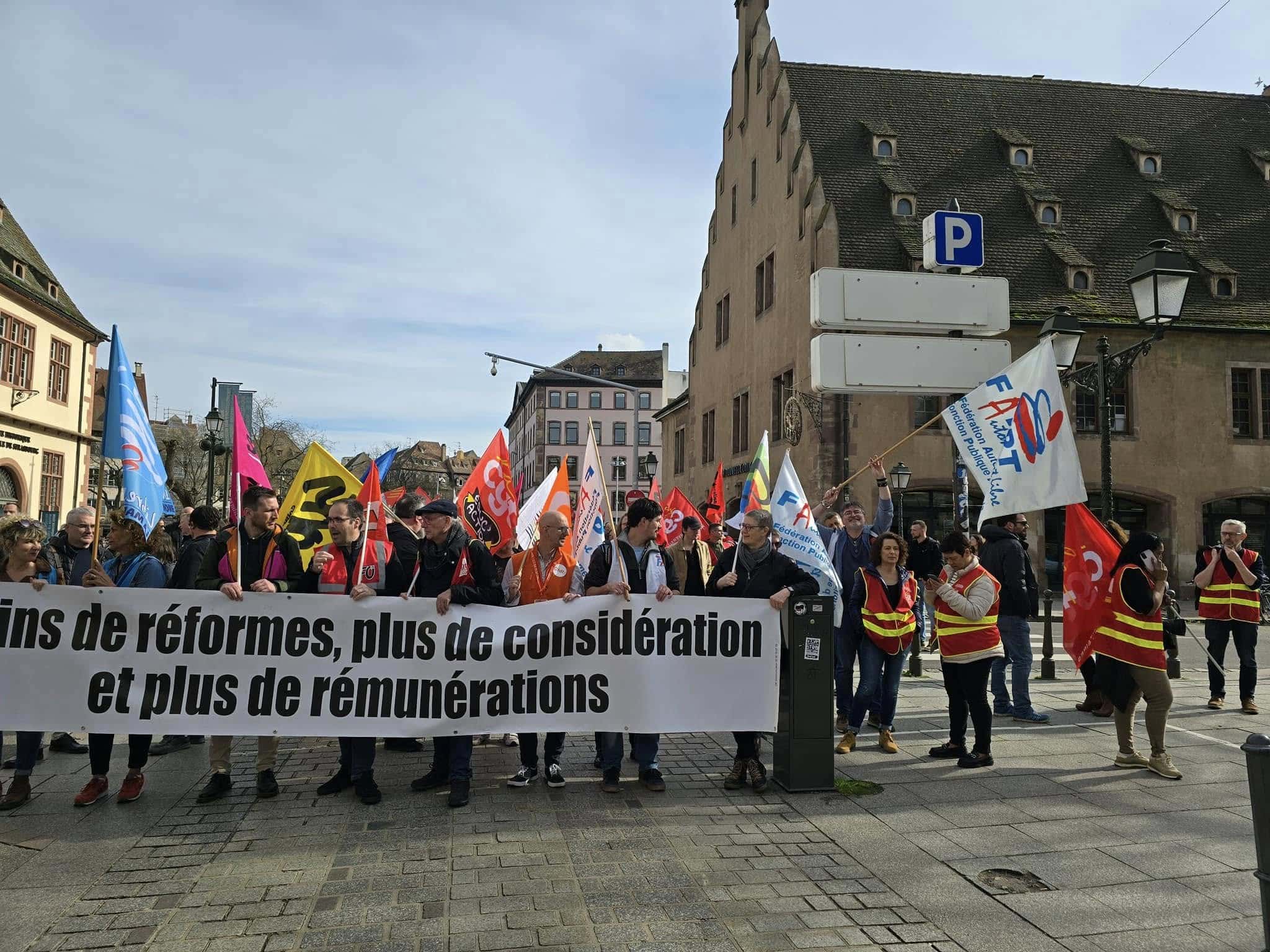 Pétition intersyndicale